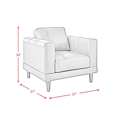 Picket House Furnishings - Hanson Chair in Fiero Black - UHT3780100 veiw 5