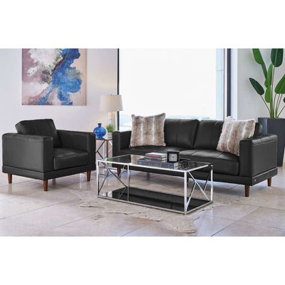 Picket House Furnishings - Hanson Chair in Fiero Charcoal - UHT3782100 veiw 2