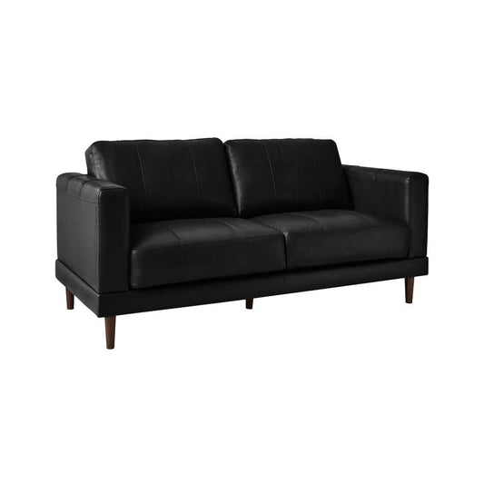 Picket House Furnishings - Hanson Loveseat in Fiero Black - UHT3780200 veiw 1