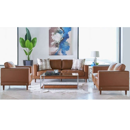 Picket House Furnishings - Hanson Loveseat in Fiero Tan - UHT3783200 veiw 2