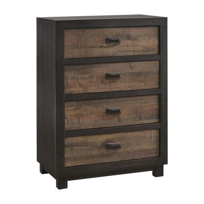 Picket House Furnishings - Harrison Full Panel 3pc Bedroom Set In Walnut - HG100FB3PC veiw 3
