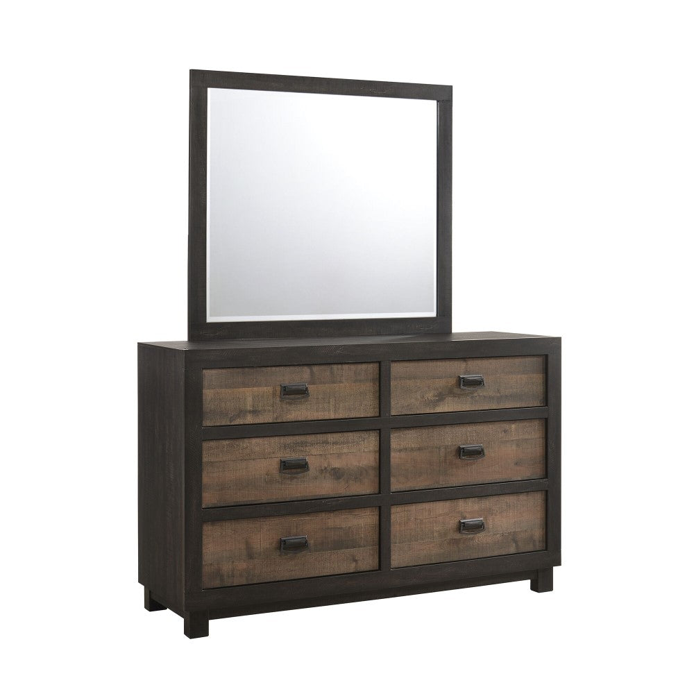Picket House Furnishings - Harrison Full Panel 4pc Bedroom Set In Walnut - HG100FB4PC veiw 3
