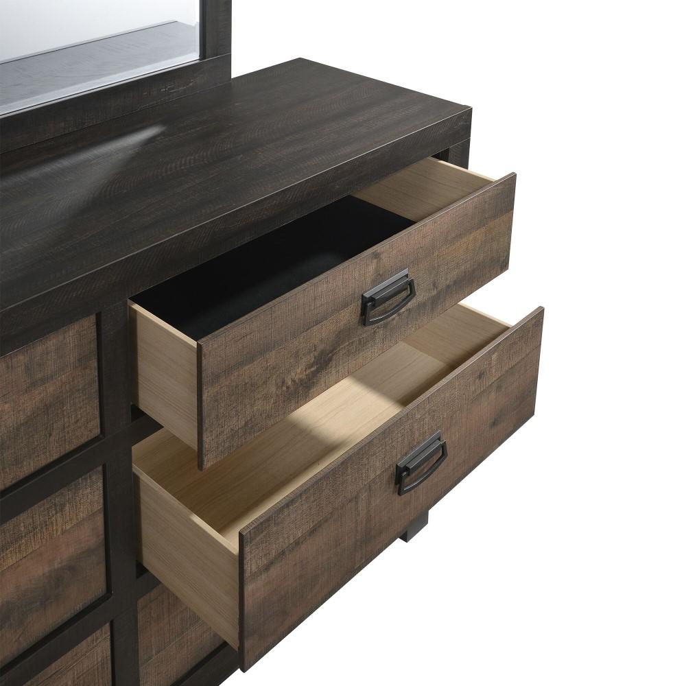 Picket House Furnishings - Harrison Full Panel 4pc Bedroom Set In Walnut - HG100FB4PC veiw 5