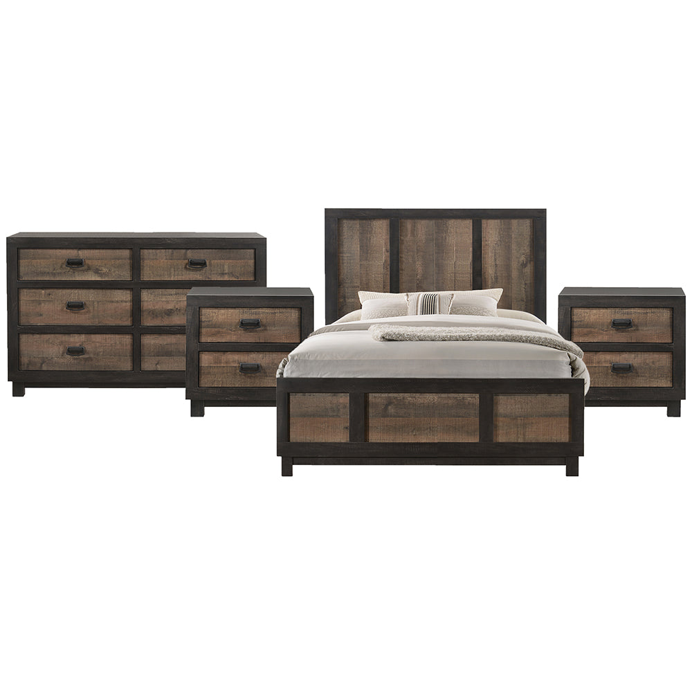 Picket House Furnishings - Harrison Queen 4PC Bedroom Set - HG100QBNSDR view 1