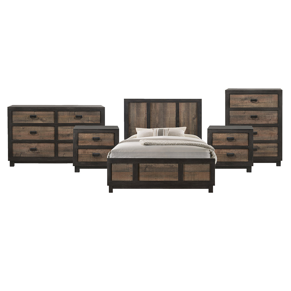 Picket House Furnishings - Harrison Queen 5PC Bedroom Set - HG100QBNSDRC view 1