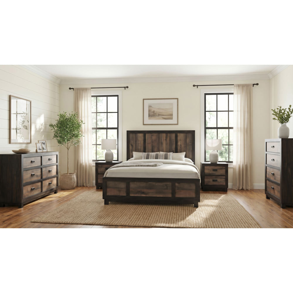 Picket House Furnishings - Harrison Queen 5PC Bedroom Set - HG100QBNSDRC view 3