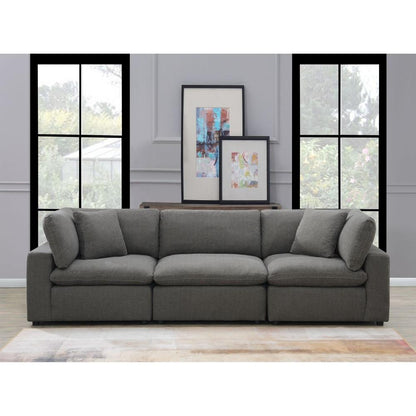Picket House Furnishings - Haven 3pc Sectional Sofa In Charcoal - UCL30573PC veiw 6