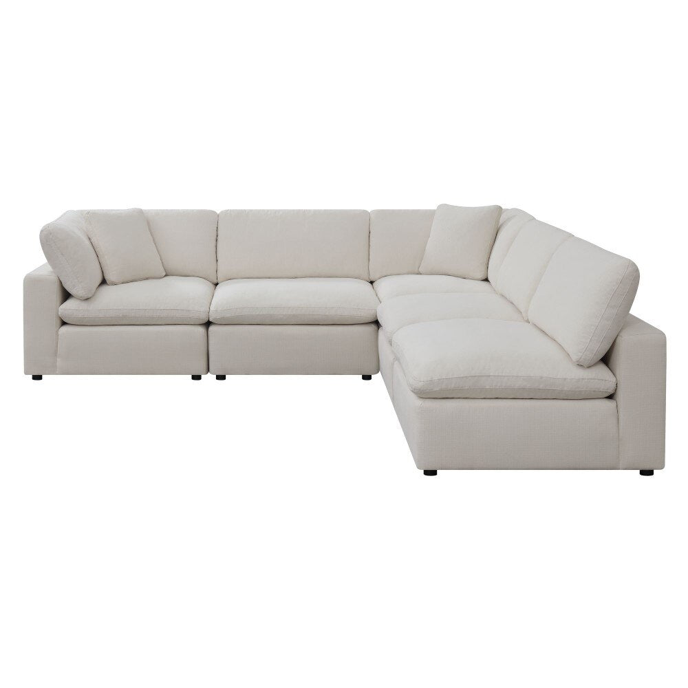 Picket House Furnishings - Haven 5pc Sectional Sofa In Cotton - UCL30555PC veiw 2