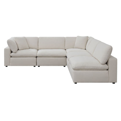 Picket House Furnishings - Haven 5pc Sectional Sofa In Cotton - UCL30555PC veiw 2