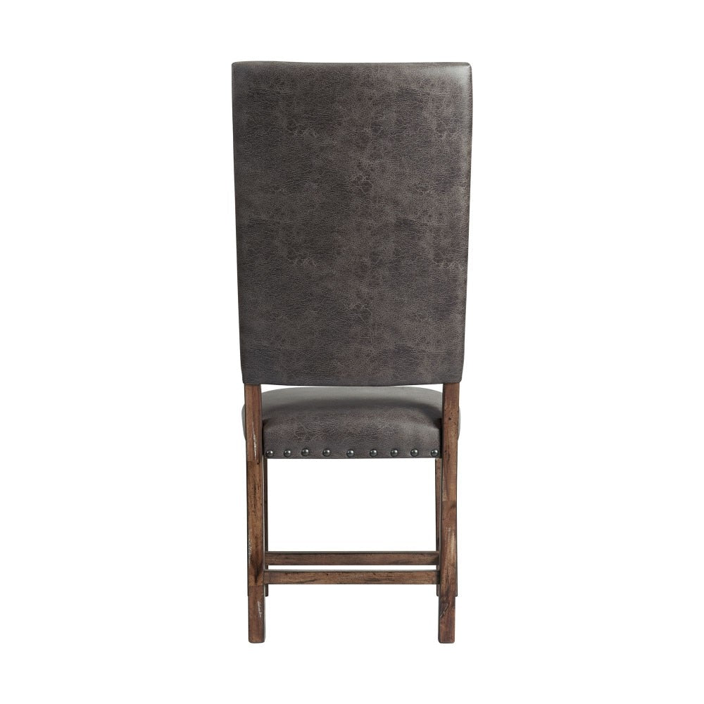 Picket House Furnishings - Hayward 7PC Tall Back Dining Set in Walnut - DGC500SL7PC veiw 6