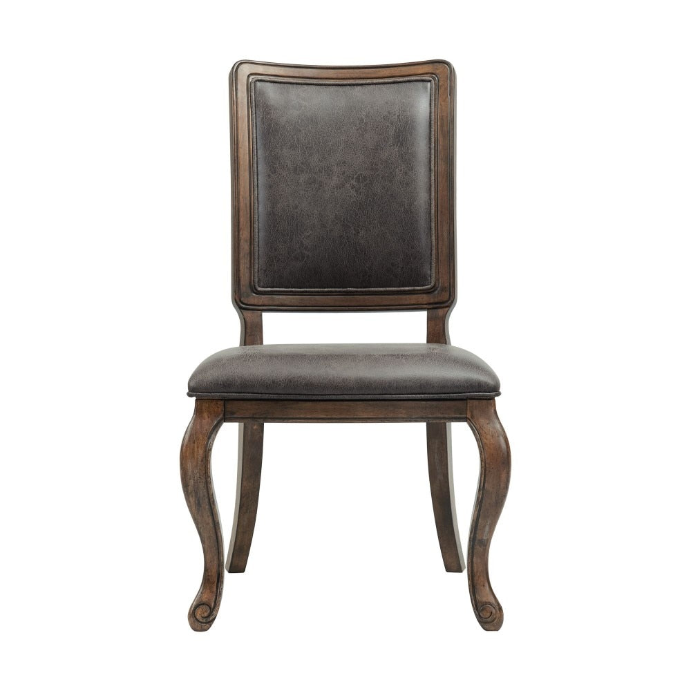 Picket House Furnishings - Hayward Side Chair in Walnut (Set of 2) - DGC550SCPB veiw 3