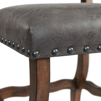 Picket House Furnishings - Hayward Tufted Tall Back Side Chair in Walnut (Set of 2) - DGC500CLSC veiw 7