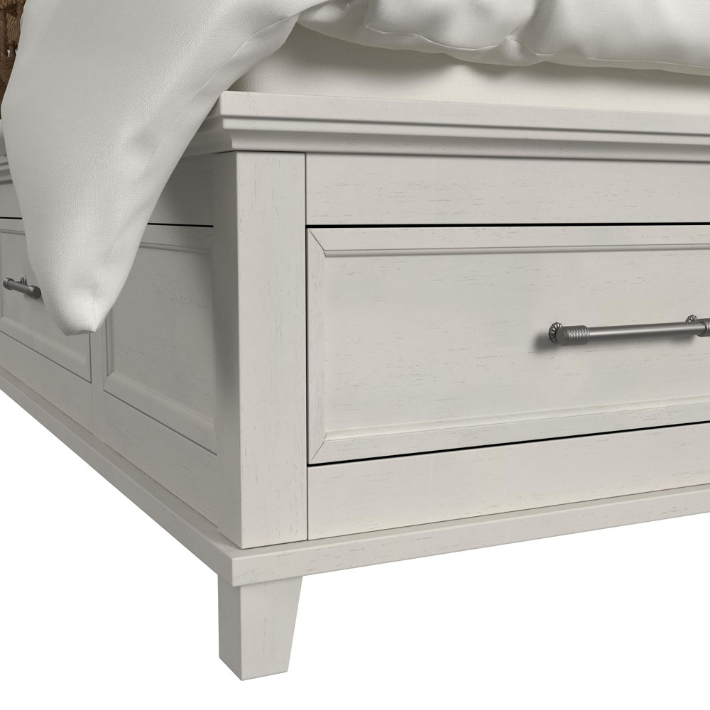Picket House Furnishings - Henrik King Storage 3PC Bedroom Set in Ivory - B-13030-7-KSB-NS2 view 6