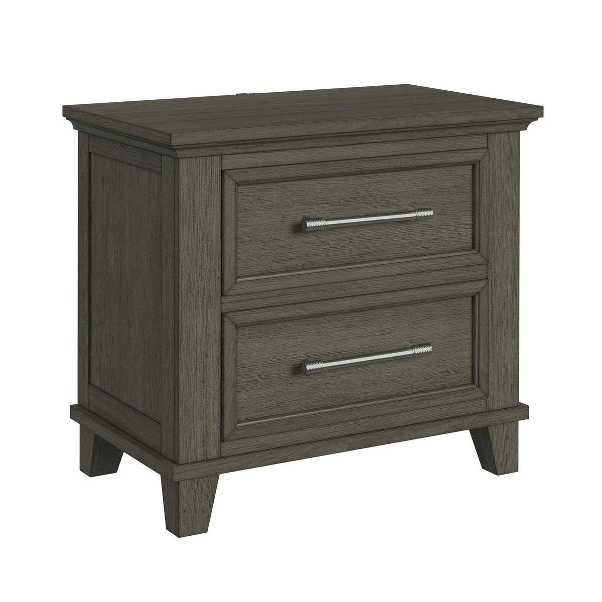 Picket House Furnishings - Henrik King Storage 4PC Bedroom Set in Grey - B-13030-3-KSB-NSCH view 2