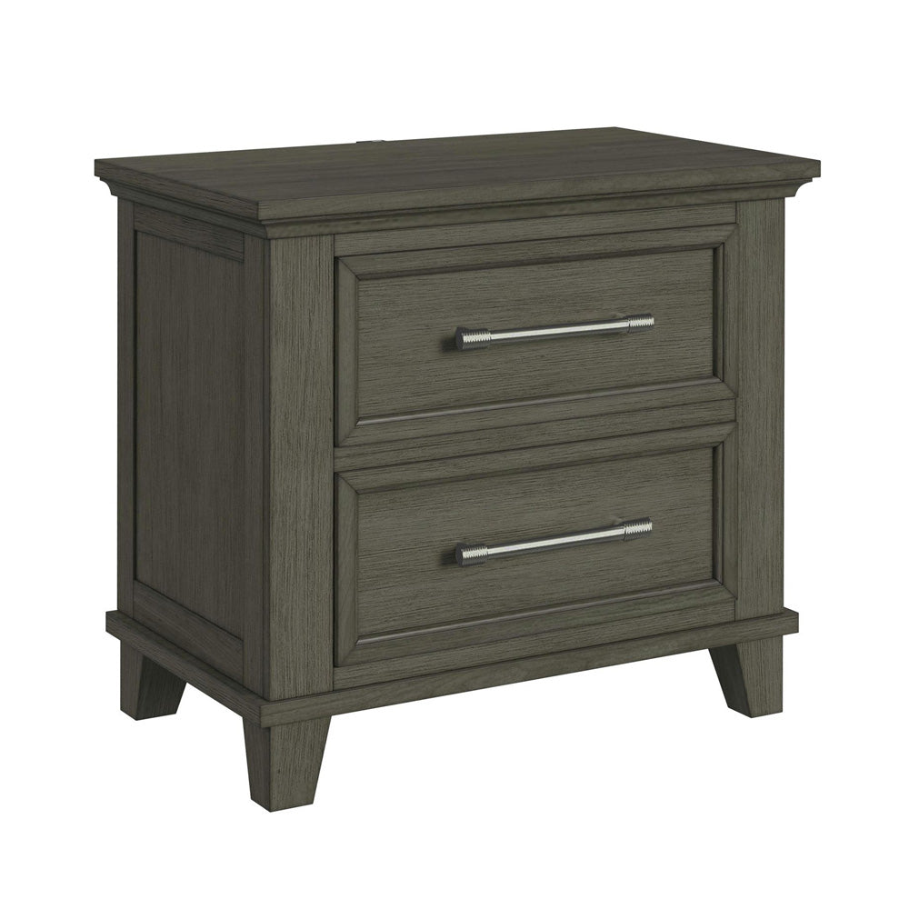 Picket House Furnishings - Henrik King Storage 5PC Bedroom Set in Grey - B-13030-3-KSB-NSDRC view 2