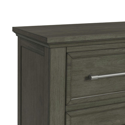 Picket House Furnishings - Henrik King Storage 5PC Bedroom Set in Grey - B-13030-3-KSB-NSDRC view 7