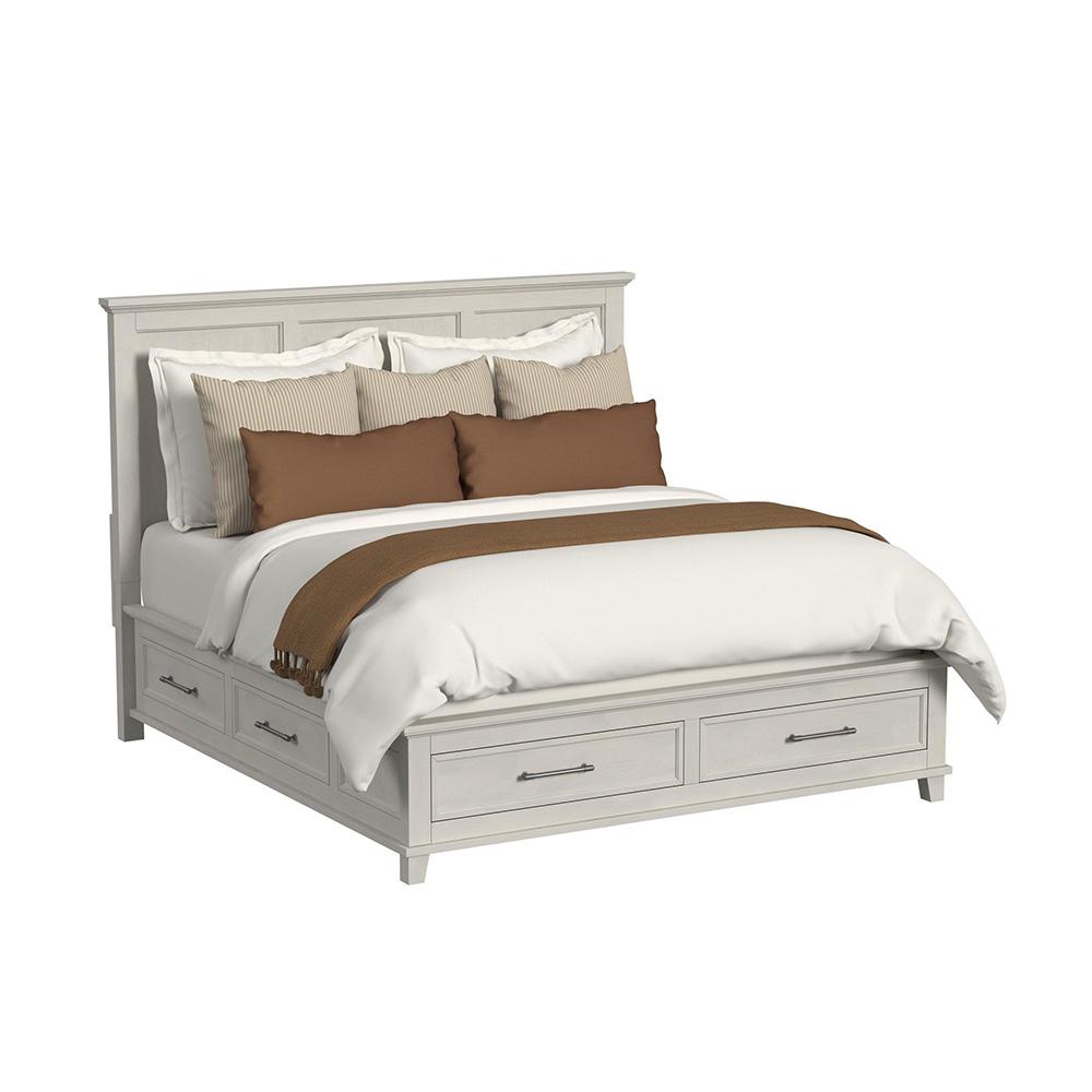 Picket House Furnishings -  Henrik King Storage 5PC Bedroom Set in Ivory - B-13030-7-KSB-5PC veiw 2