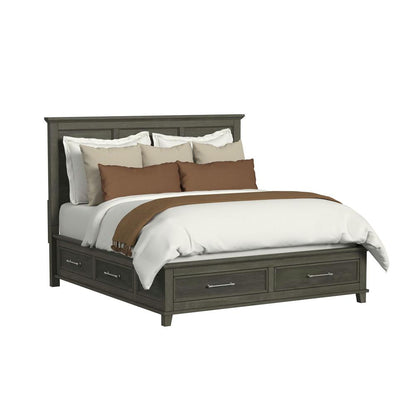 Picket House Furnishings -  Henrik King Storage Bed in Grey - B-13030-3-KSB veiw 1