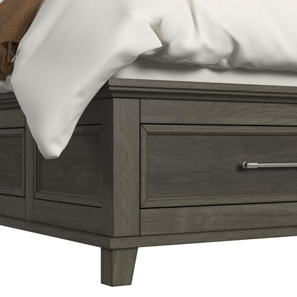 Picket House Furnishings - Henrik Queen Storage 4PC Bedroom Set in Grey - B-13030-3-QSB-NSDR view 6