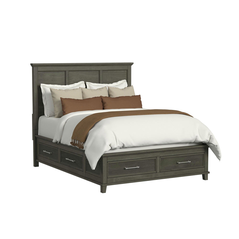 Picket House Furnishings - Henrik Queen Storage 5PC Bedroom Set in Grey - B-13030-3-QSB-NSDRC view 4