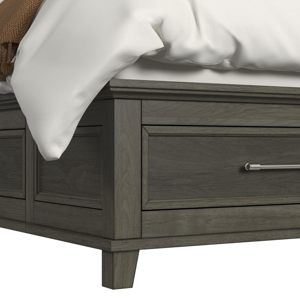 Picket House Furnishings - Henrik Queen Storage 5PC Bedroom Set in Grey - B-13030-3-QSB-NSDRC view 6