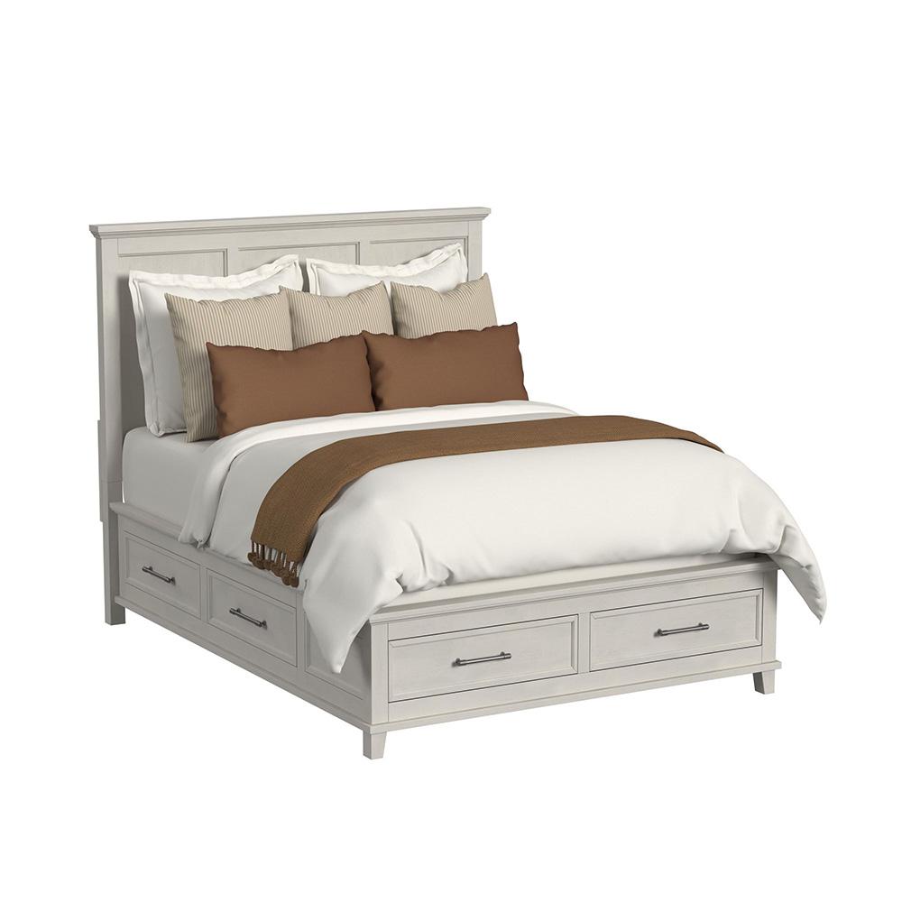 Picket House Furnishings -  Henrik Queen Storage 5PC Bedroom Set in Ivory - B-13030-7-QSB-5PC veiw 2