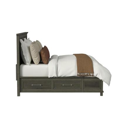 Picket House Furnishings -  Henrik Queen Storage Bed in Grey - B-13030-3-QSB veiw 3