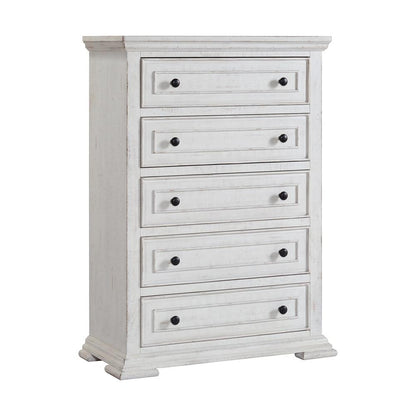 Picket House Furnishings - Hera Queen Panel 3PC Bedroom Set in Rustic White - B-15720-7-QB-3PC veiw 2