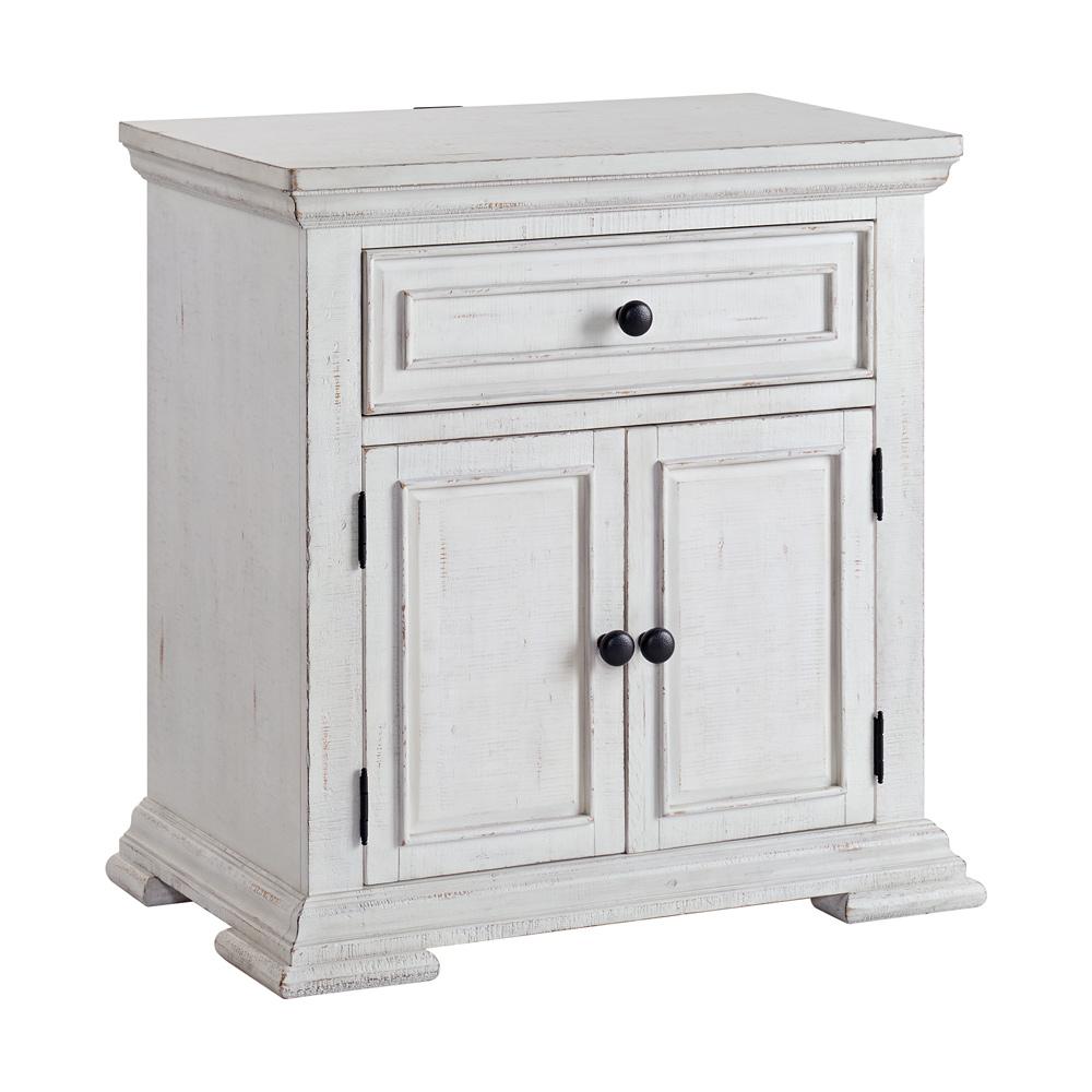 Picket House Furnishings - Hera Queen Panel 3PC Bedroom Set in Rustic White - B-15720-7-QB-3PC veiw 3