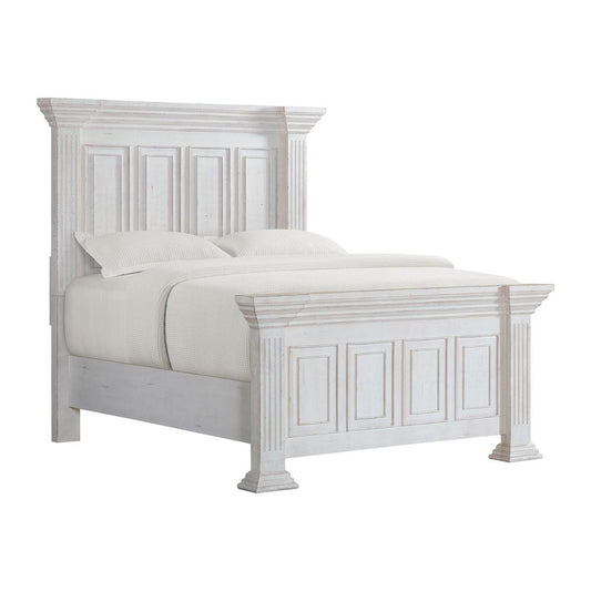 Picket House Furnishings - Hera Queen Panel Bed in Rustic White - B-15720-7-QB veiw 1