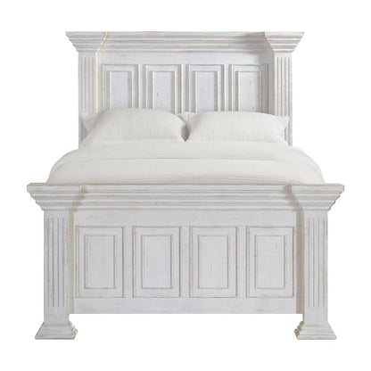 Picket House Furnishings - Hera Queen Panel Bed in Rustic White - B-15720-7-QB veiw 2