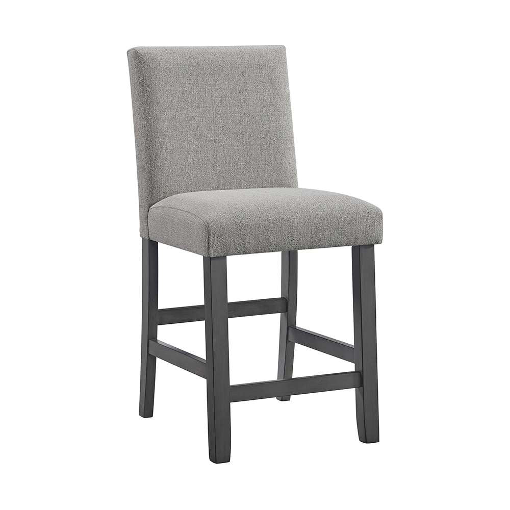 Picket House Furnishings - Hester Counter Side Chair with Grey Fabric in Grey (2 Per Carton) - D-7670-3-CSC veiw 2