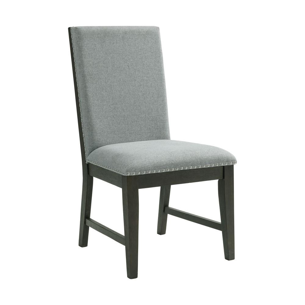 Picket House Furnishings - Holden 7PC Standard Height Dining Set-Table, Four Side Chairs & Two Arm Chairs in Gray - DDV100DT7PC veiw 5