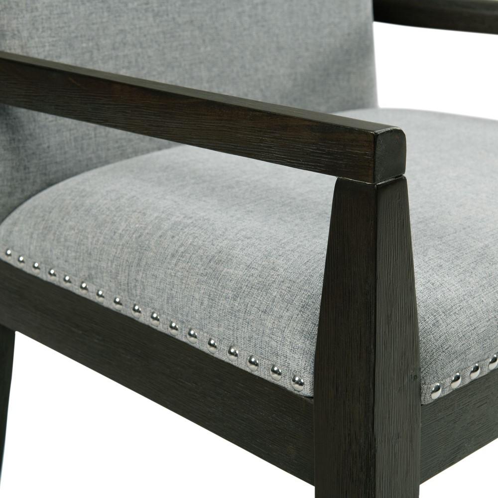 Picket House Furnishings - Holden 7PC Standard Height Dining Set-Table, Four Side Chairs & Two Arm Chairs in Gray - DDV100DT7PC veiw 9