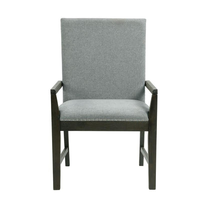 Picket House Furnishings - Holden Standard Height Arm Chair in Gray (Set of 2) - DDV100AC veiw 3