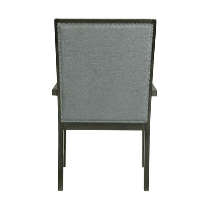 Picket House Furnishings - Holden Standard Height Arm Chair in Gray (Set of 2) - DDV100AC veiw 5