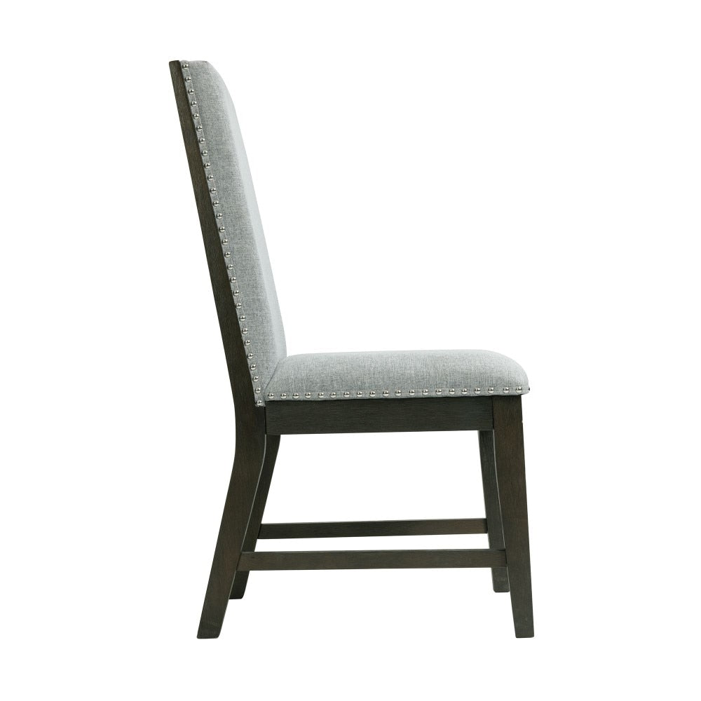 Picket House Furnishings - Holden Standard Height Side Chair in Gray (Set of 2) - DDV100SC veiw 4