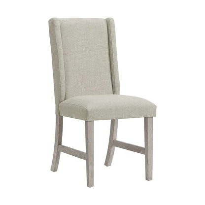 Picket House Furnishings - Holmes 7PC Standard Height Dining Set in White-Rectangular Table and Six Chairs - D-6460-3-DT-7PC veiw 3