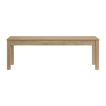 Picket House Furnishings -  Holmes Dining Bench in Brown - D-6460-5-BN view 2