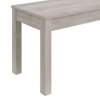 Picket House Furnishings - Holmes Dining Bench in White - D-6460-3-BN veiw 5