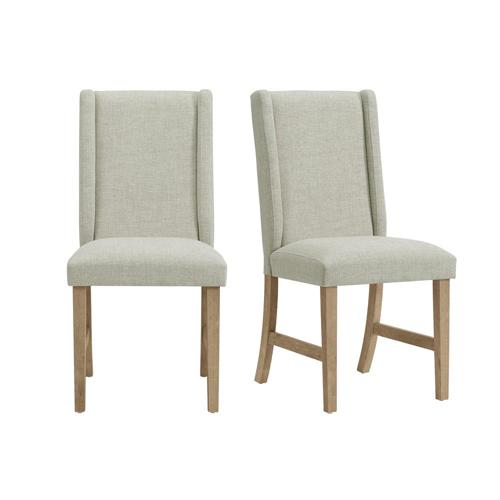 Picket House Furnishings -  Holmes Dining Side Chair with Heirloom Fabric in Brown Set of 2 - D-6460-5-SC view 1