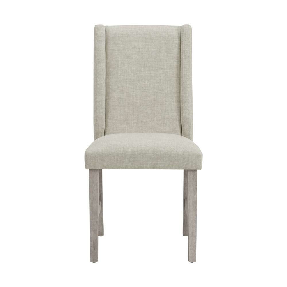 Picket House Furnishings - Holmes Dining Side Chair with Heirloom Fabric in White (Set of 2) - D-6460-3-SC veiw 3