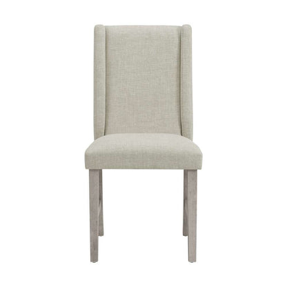 Picket House Furnishings - Holmes Dining Side Chair with Heirloom Fabric in White (Set of 2) - D-6460-3-SC veiw 3