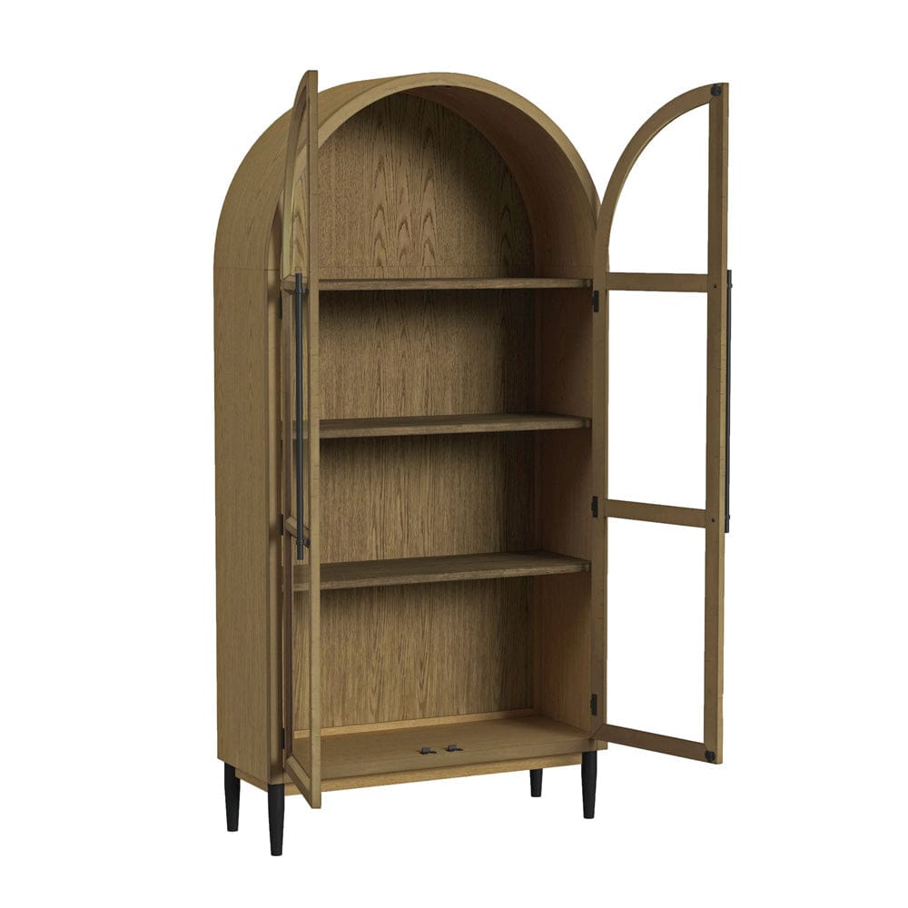 Picket House Furnishings -  Homer Bookcase in Weathered Oak - H-14640-502-BC view 2