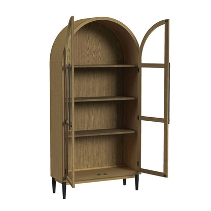 Picket House Furnishings -  Homer Bookcase in Weathered Oak - H-14640-502-BC view 2