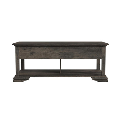 Picket House Furnishings - Hyde 2PC Occasional Table Set in Charcoal-Coffee Table & End Table - T-13130-5-2PC view 4