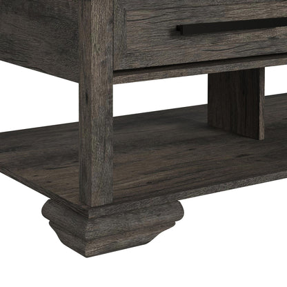 Picket House Furnishings - Hyde Coffee Table in Charcoal - T-13130-5-CT view 5