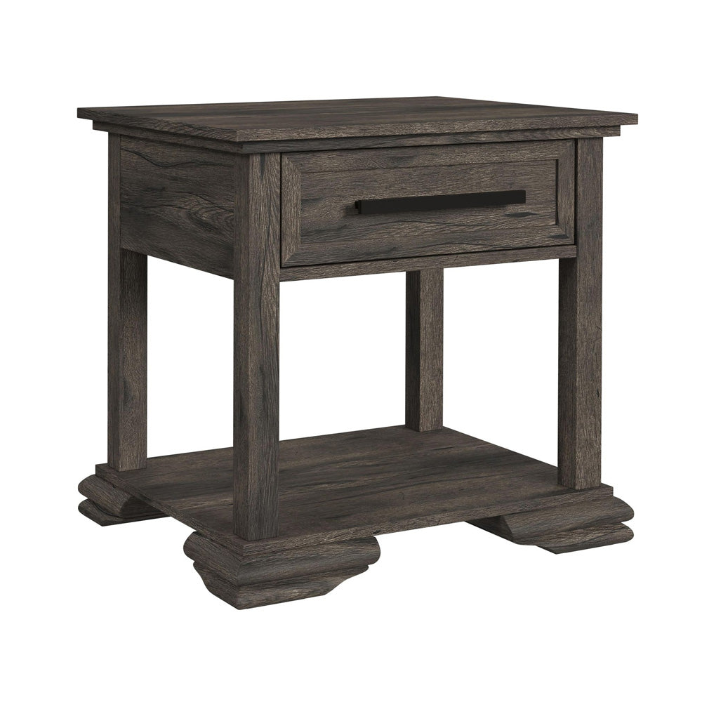 Picket House Furnishings - Hyde End Table in Charcoal - T-13130-5-ET view 1