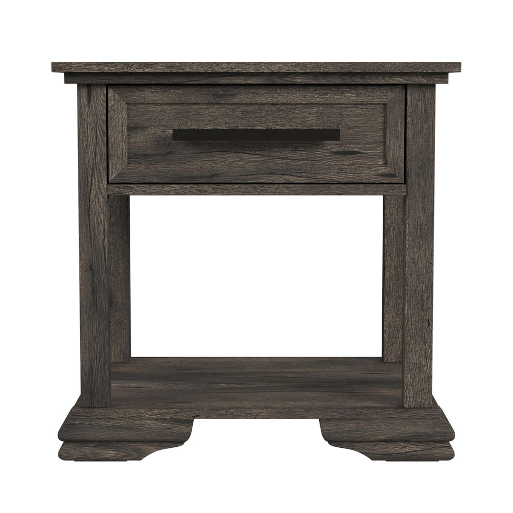 Picket House Furnishings - Hyde End Table in Charcoal - T-13130-5-ET view 2