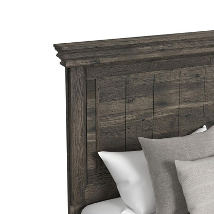 Picket House Furnishings - Hyde Queen 4PC Bedroom Set in Charcoal - B-13130-8-QB-NSCH view 5